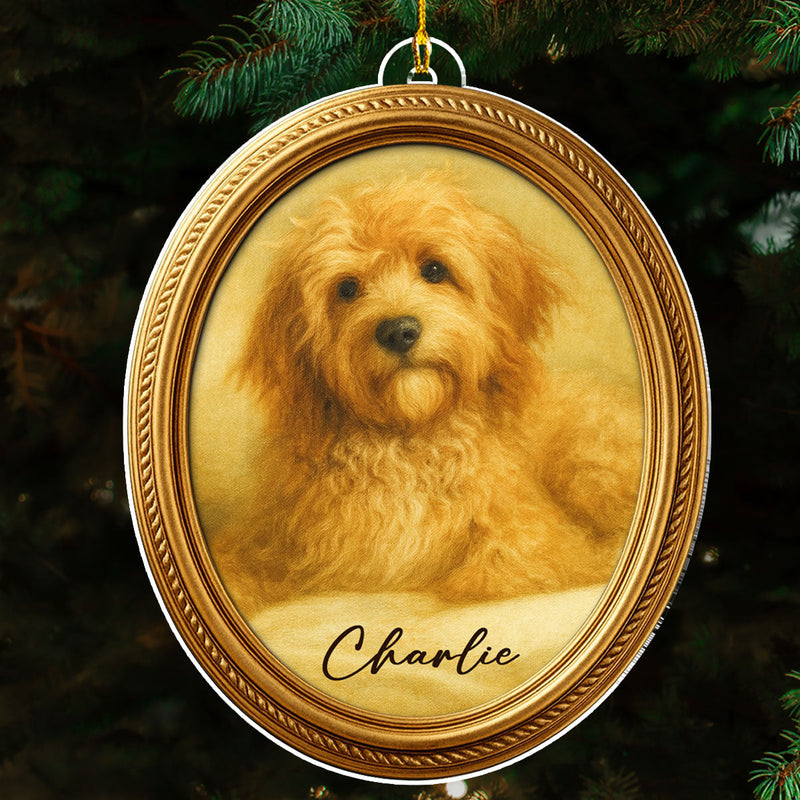 Paws In Heaven - Personalized Custom Acrylic Ornament