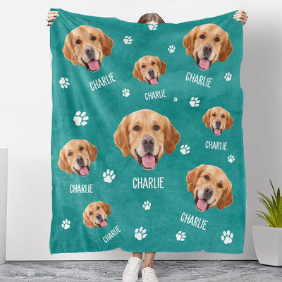 Custom Photo Your Lovely Pet - Personalized Custom Fleece Blanket