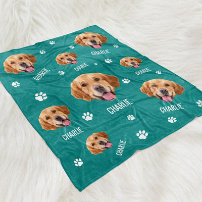 Custom Photo Your Lovely Pet - Personalized Custom Fleece Blanket