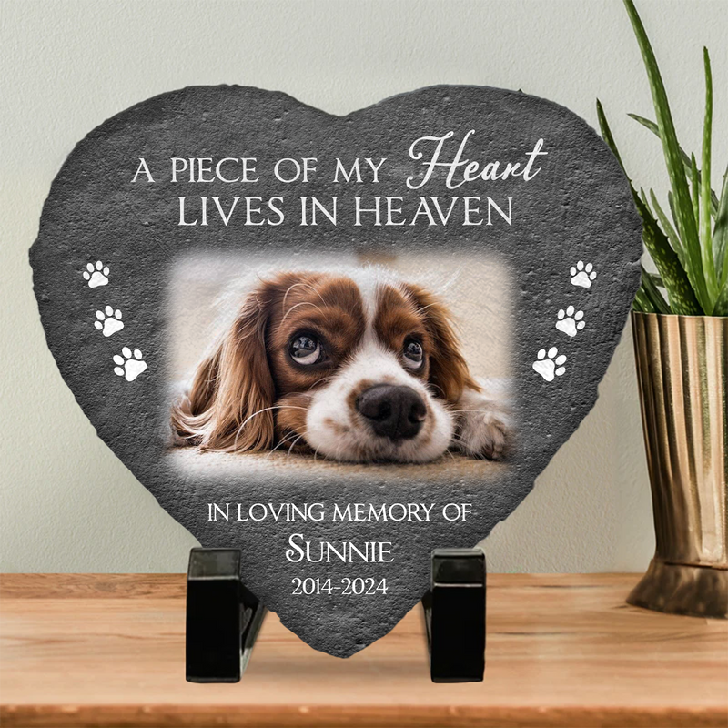 Loving Memory Of Pet - Personalized Custom Pet Memorial Stone