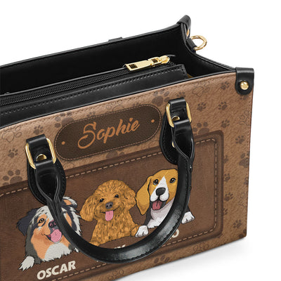 Paw Print - Personalized Custom Leather Bag