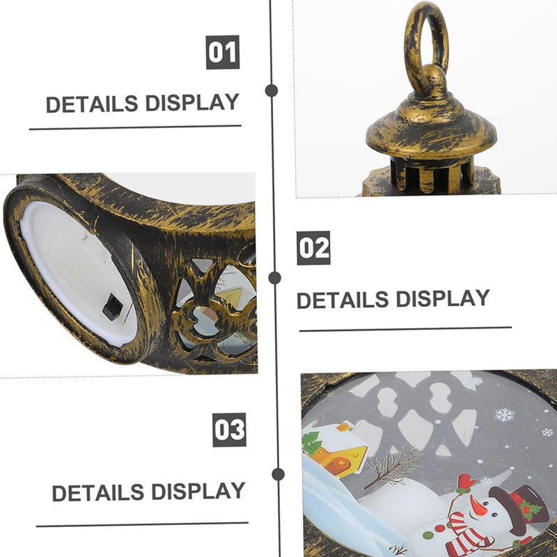 Dog Photo - Personalized Custom Christmas Lantern