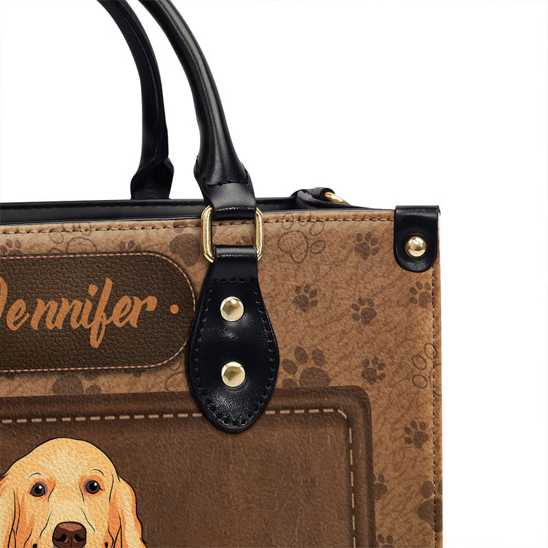 Paw Print - Personalized Custom Leather Bag