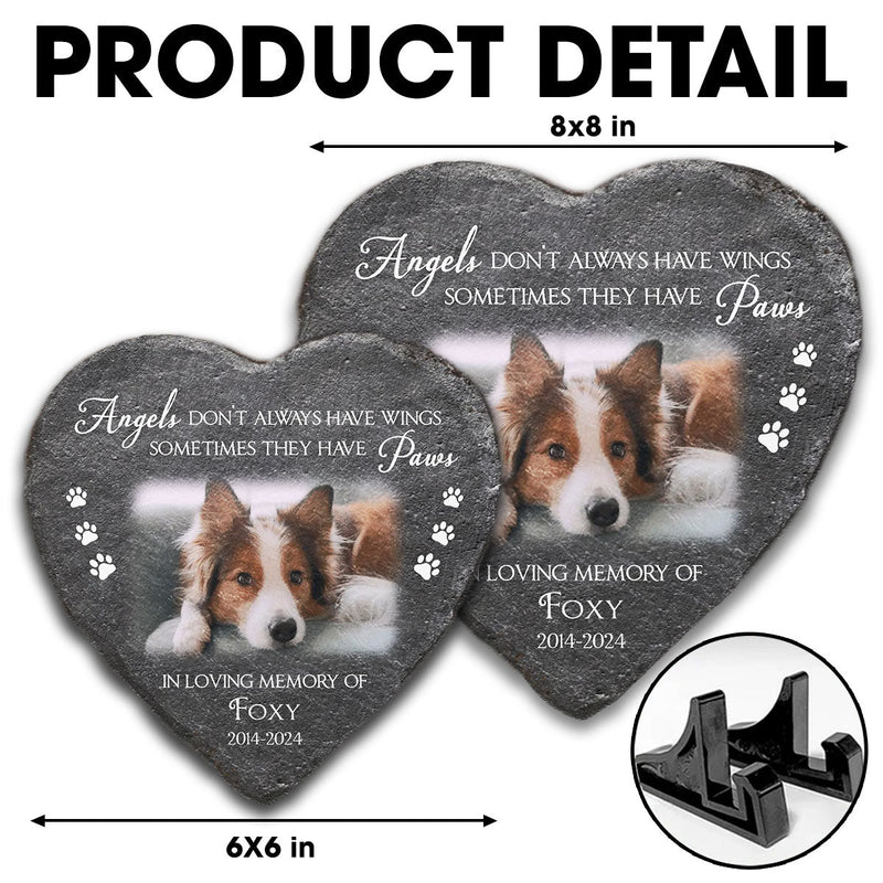 Loving Memory Of Pet - Personalized Custom Pet Memorial Stone