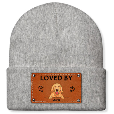 Loved By Dog - Personalized Custom Beanie