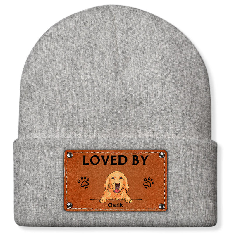 Loved By Dog - Personalized Custom Beanie