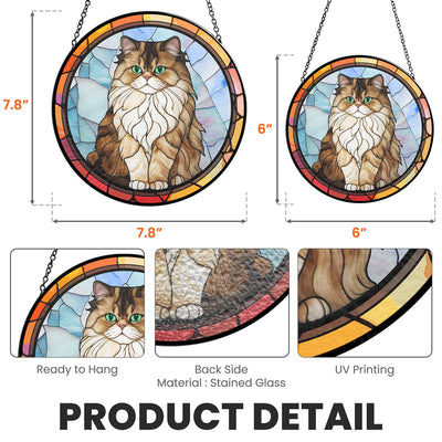 Cat Photo - Personalized Custom Window Hanging Suncatcher