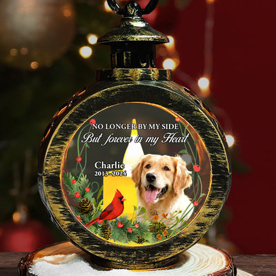In My Heart Forever - Personalized Custom Christmas Lantern